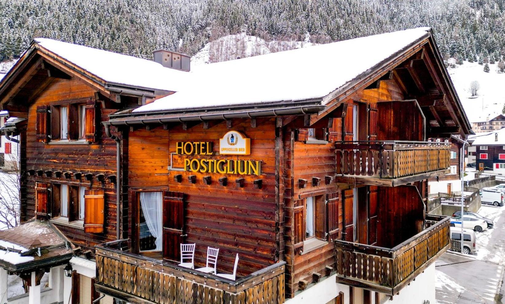 Hotel Postigliun Sedrun 24-7 Self-Checkin Zewnętrze zdjęcie